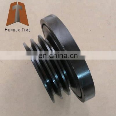 Excavator EX200-1/2/3 Crankshaft pulley for diesel engine parts 6BD1 Crankshaft pulley 3 slots