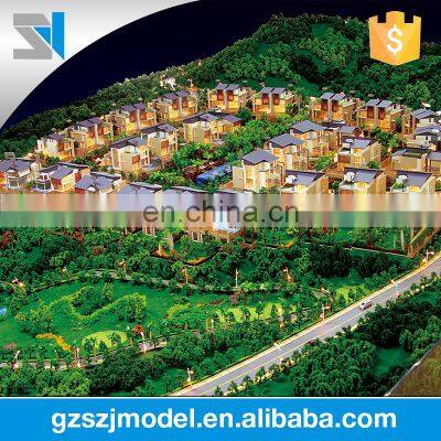 City planning & urban development miniature 3d model architecture