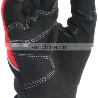 Customized Fluorescent Green Mining and Oil Mechanic Gloves for Worker photo-3