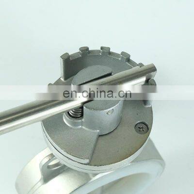 2 Inch Cast Iron Stainless Steel Epdm Seal Wafer Butterfly Valve photo-5