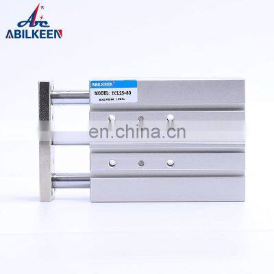 TCM TCL Compact Guide Cylinder Stroke 10-150mm Thin Cylinder With Rod Three Axis Three Bar TCM12X50S TCL12X20S photo-4