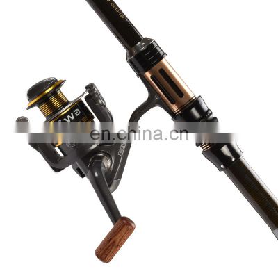 2.1m Spinning Type Sea Fishing Tackle Portable Telescopic Fishing Rod