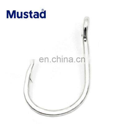 Mustad 10881Strengthen High Carbon Steel Jig Barbed Single  Fishing Hooks