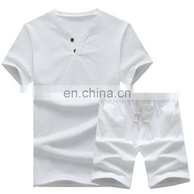 Organic t Shirt Mens Compression Shirt Set Pant Shirt New Style photo-5