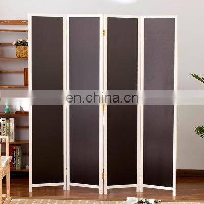 Modern Porch Folding Mobile Living Room Privacy Screens Chalkboard room divider partition