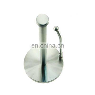 New Standing Stainless Steel Paper Towel Holder, Easy to Tear Paper Holder