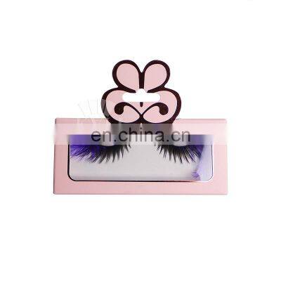 Best Wholesale Cardboard Made Empty Cosmetic Box With Plastic Tray Best for Eyelash Show Case photo-3