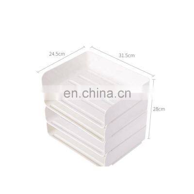 Office Document Stackable Tray File Organizer Document Rack A4 Paper File Letter Tray photo-5