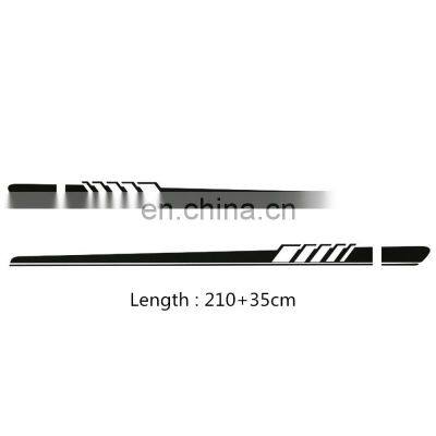 Universal Car Waist Side Skirt Decoration Stickers Decals Vinyl For Mercedes Benz W205 W203 W204 C Class Auto Car Accessories