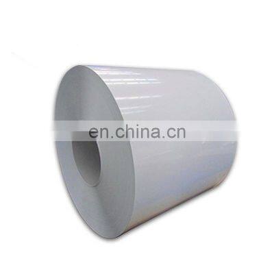 galvanized steel prepainted ppgi coil High Quality PPGI/PPGL Colored Metal Roll RAL9003 white Coil