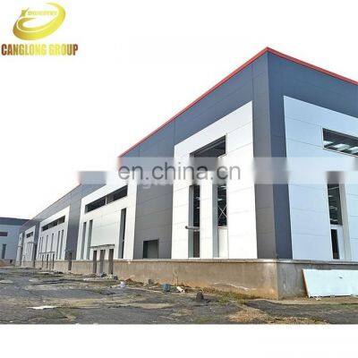 Pre-built High Rise Heavy Agriculture New Product Commercial Steel Structure Warehouse