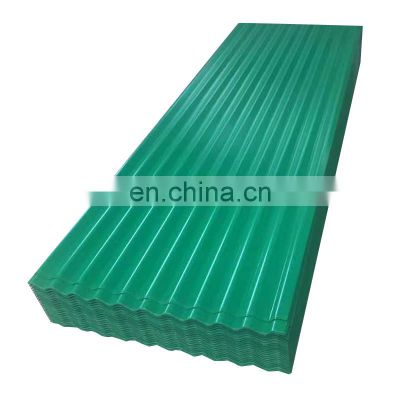 Galvanized Steel Corrugated Metal Sheet Roof Panel , Roofing Materials