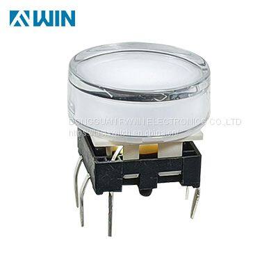 Control Panel Illuminated 16mm Transparent Button Switch photo-5
