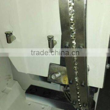 HAS VIDEO 195 Cycles Per Minute 2 Heads Electric Semi Automatic Eyelet Punch Machine For Paper Bag,Non Woven Bag,Shopping Bag photo-6