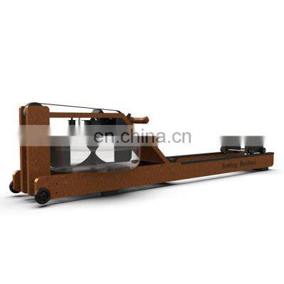TEZEWA High Quality Wooden Water Rower Customized Logo Water Rowing Wooden Wood photo-4