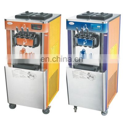 MS Italian Ice Cream Machine Soft Ice Cream Making Machine Three Flavors Soft Serve Machine For Ice Cream