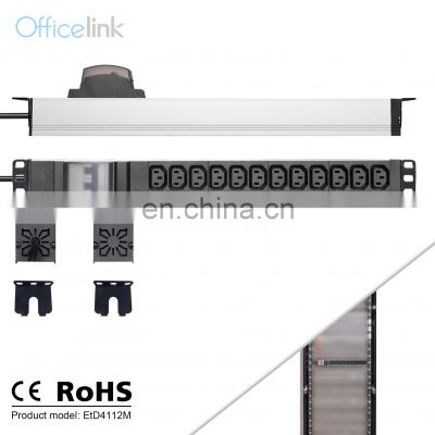 PDU with IEC C13 sockets and MCB Switch