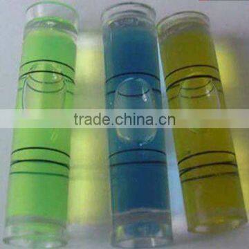 PMMA spirit bubble level circular spirit level bubble spirit vial,Gradienter spirit level bubbles tube bubble