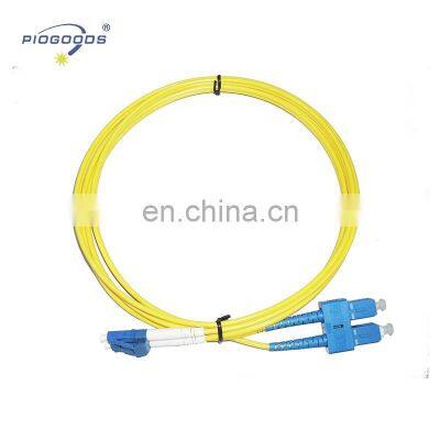 LC/UPC SC/UPC single mode duplex fiber G652D optic fiber optic patch cord 3m length