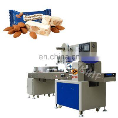 Automatic Plate Disc Bonbons Packing Multi-Function High Speed Jelly Cotton Candy Packing Machine Flow Wrapper