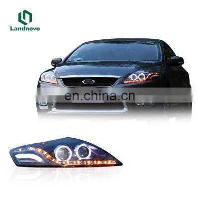 Landnovo hot sell auto led headlight for Ford Mondeo 2009 2010 2011 2012 HID head lamp