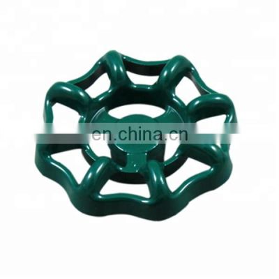 Custom casting ductile iron gate valve parts wheel handle