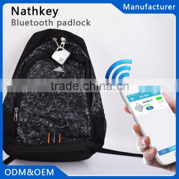 Nathkey bluetooth smart padlock parking lock