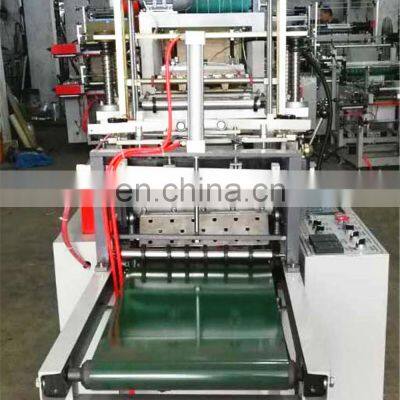 Fully Automatic High Speed Double Layers PE LDPE HDPE Plastic Gloves Making Machine photo-4