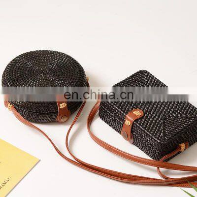Set Rattan Bag Style Bohemian Best Seller Bali Handbag Beach Bag Straw WOven Wholesale photo-3