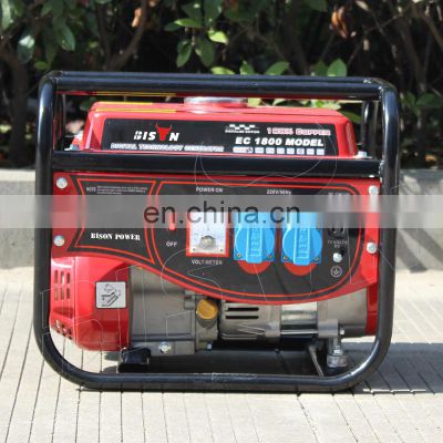 Bison ( China ) 1Kw Electric Generator Gasoline Portable Mini 220V Dual Fuel 1.2Kw Generator