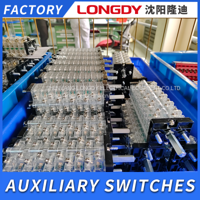 Auxiliary Switch High Voltage Switch Silver Contact Mounting Accessories PC Material photo-4