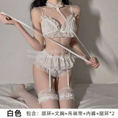 Ladies Hot Sexy Lace Bra Set