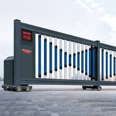 Intelligent Segment Sliding Door Segmented Sliding Door Remote Control Electric Retractable Door