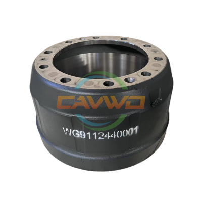 WG9112440001 Brake System Brake Drum for Sinotruck Howo photo-3