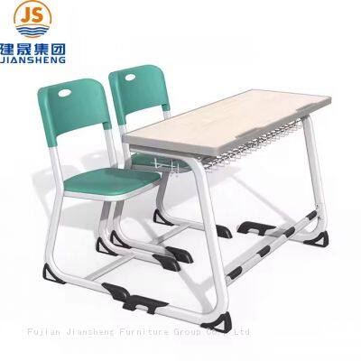 School Desk and Chair Set Detachable for Student Classroom Furniture