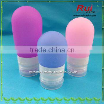 Mini Small Empty Soft Squeeze Silicone Travel Bottle Tube