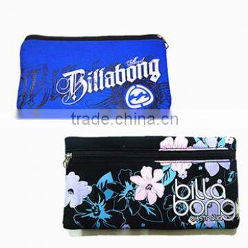 neoprene girl and boy pencil case, wholesale, for promotion, heat transfer printing