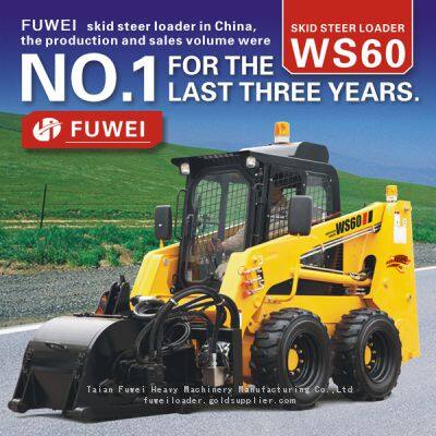 Made in china skid steer loaders kubota engine 400kg 500KG 700kg Skid Steer Loader with EPA