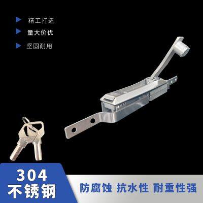 Weak Road Lock Stainless Steel MS82 Heaven and Earth Connecting Rod Lock Weitu Cabinet Door Lock Electric Box Door Lock photo-3