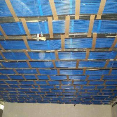 Capillary Tube Mats PLASTER ON GYPSUM BOARD Ceiling Installation photo-3