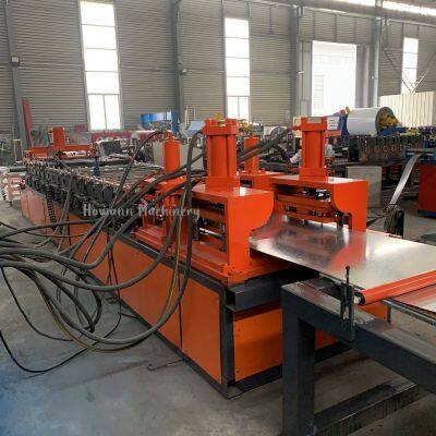 Full Set of Shelf Panels Racks Column Cold Roll Forming Machine photo-2