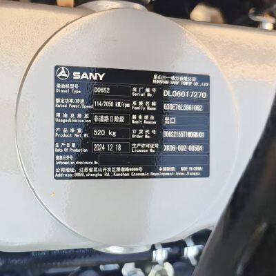 Exclusive Channel the Price Is Half Cheaper Than It Should Be Locally Sany 215 Excavator D06s2 Engine Assy photo-5