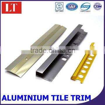 decorative metal strip aluminium strip for tile trim