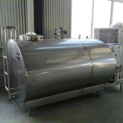 PLC Control Cooling Milk Tank Dairy Industryial Milk Storage Tank for Sale