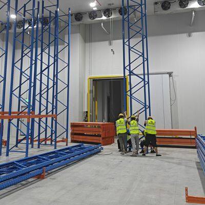 Adjustable Pallet Flow Shelving for Frozen Food Distribution Centers photo-2