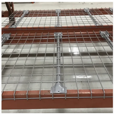 Decking de almacenamiento de malla de alambre galvanizado premium para sistemas de estantería