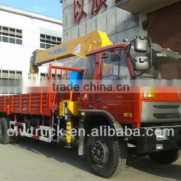 8 Ton Dongfeng 6x4 Cargo Truck With Crane