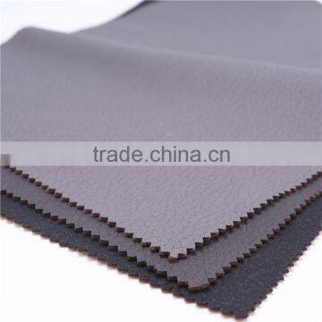 2016 Fashion China Supplier Faux Leather Brown Upholstery Fabric photo-3