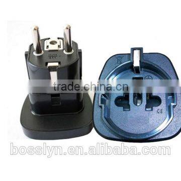 USA to Schuko Eu Germany AC Power Plug Adaptors With CE Certification