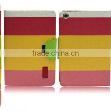 2013 Hot Sale Wallet Leather Cover For IPad Mini Cover